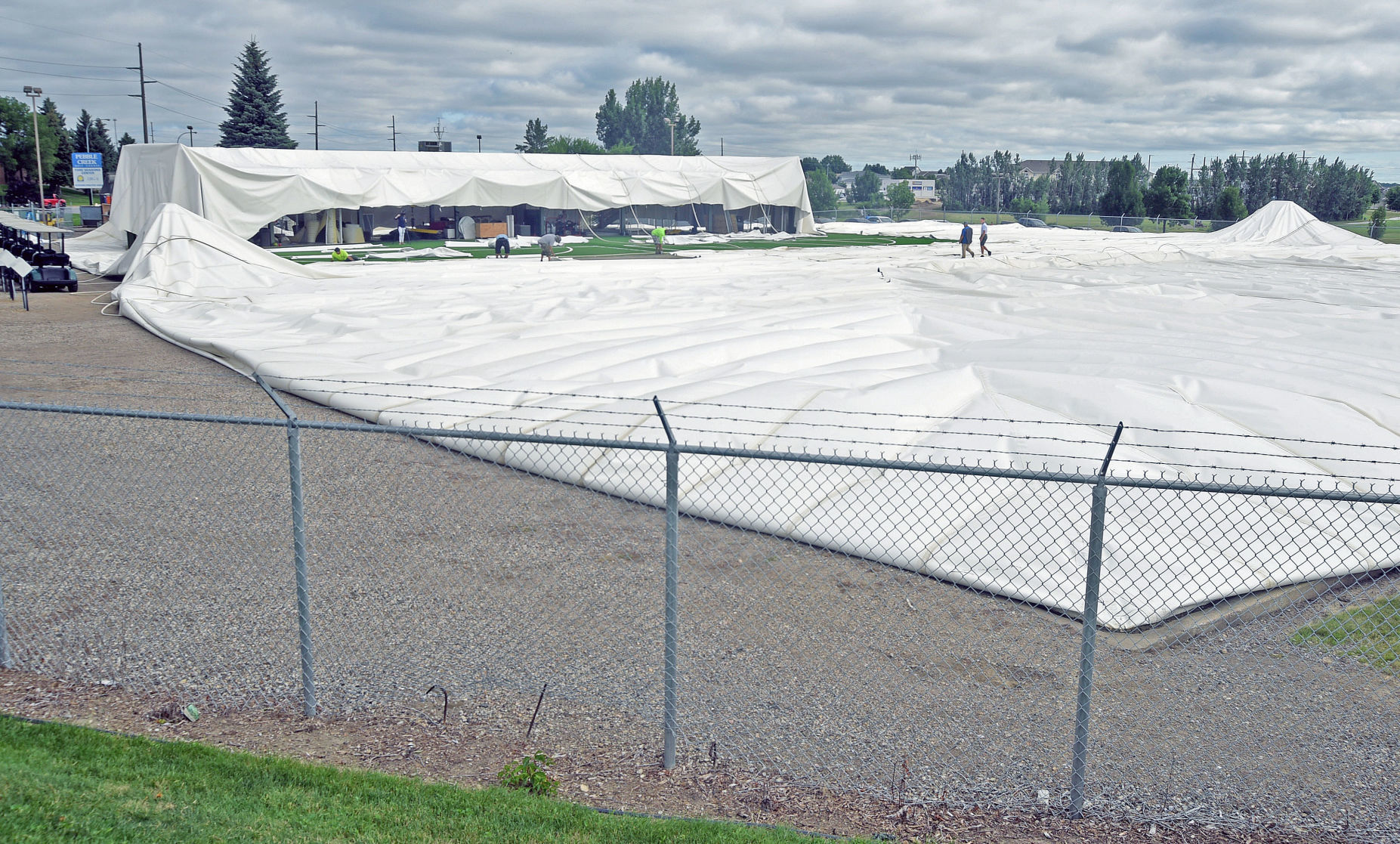 DOME DEFLATED